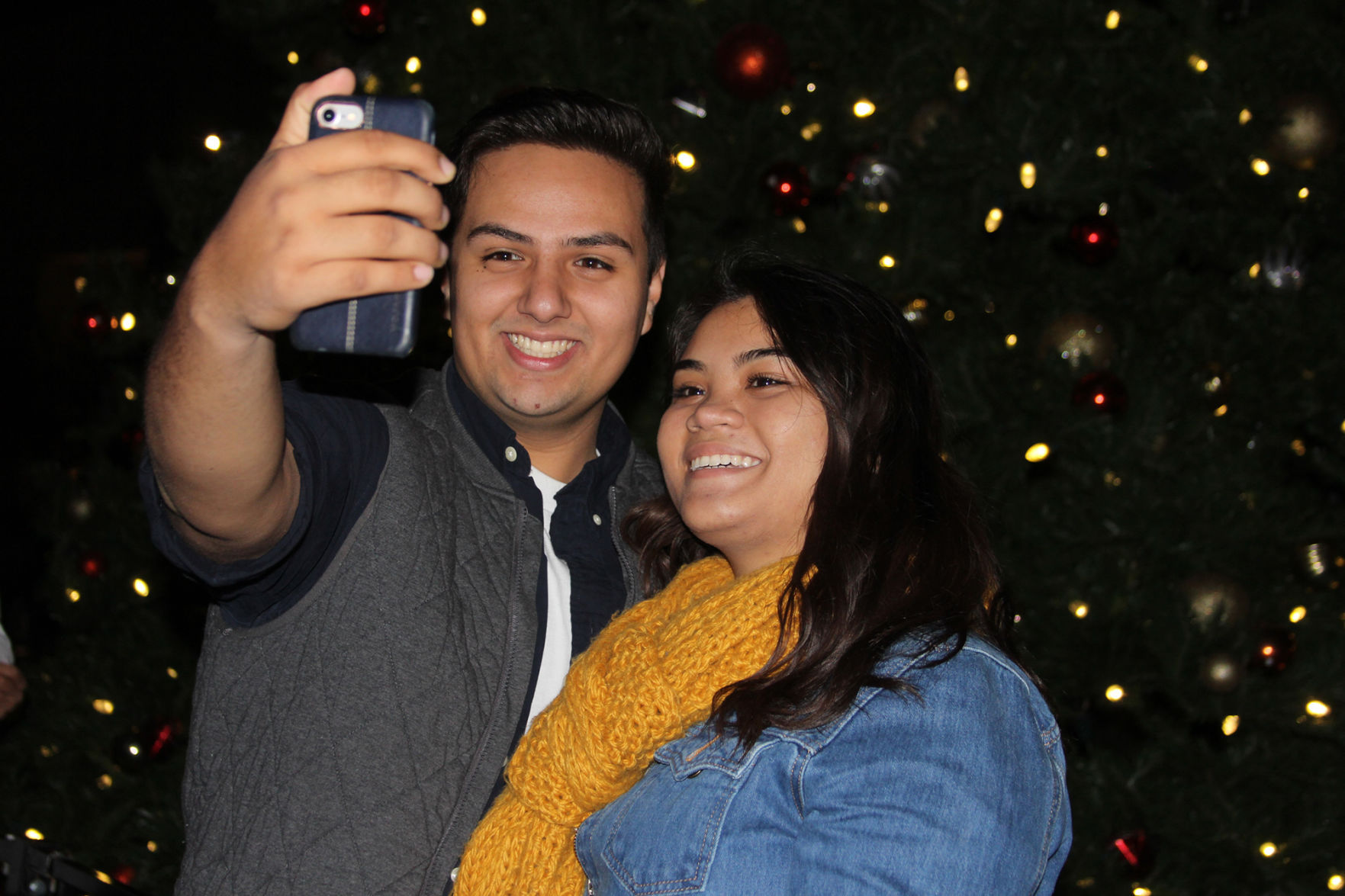 Christmas tree lighting